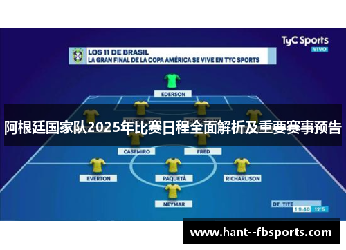 阿根廷国家队2025年比赛日程全面解析及重要赛事预告